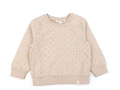 Lil Atelier rose dust blomstret sweatshirt